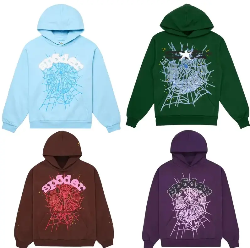 Y2K Hip Hop Spider Hoodie | Unisex Sweatshirt for Youth, Men & Women