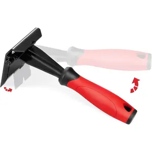 Trim Removal Tool, 3-Inch Baseboard Removal Tool for No-damage the surface, Heavy Duty Pry Bar Removal Multi-Tool for Carpet Tack Strip, Baseboard, Molding, Siding and Flooring Removal