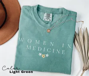 Women In Medicine Shirt, Gifts For Female MD, Female Doctor Sweater, New Doctor Physician Shirt