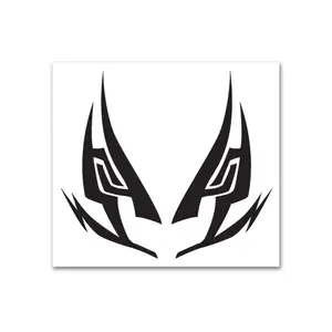 Bleach - Renji Abarai Mask Tattoo