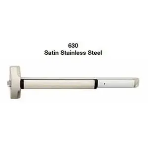 Yale Commercial 3 ft. Rim Exit Only Exit Device, Satin Stainless Steel