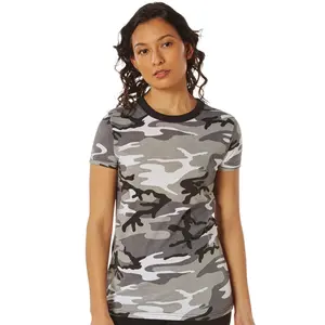 City Camo - Long Length T-Shirt - Women's, Poly/Cotton