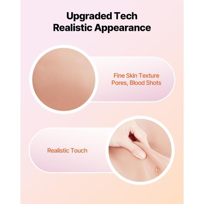 VEVOR Silicone Butts, 100 Silicone Hip Enhancer Shapewear Panty, Fake Buttock Enhancers Pants for Crossdresser, Transgender, Cosplay, Drag Queen (Brown)