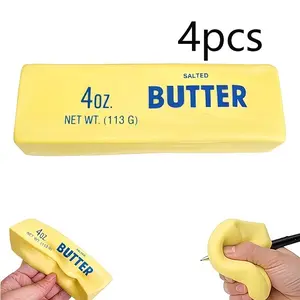 2pcs/4pcs Slow-Rebound Butter Bar Finger Sensory Toys - Cloud-Soft Sensory Relaxation Toys, Perfect for Adults, Easter, And Small Gifts for Stockings