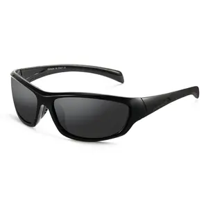 Cyxus Square Polarized Sunglasses for Men Ultralight Carbon Fiber Sun Glasses Driving Fishing Golf Sports UV400 Protection-MBP1003B02