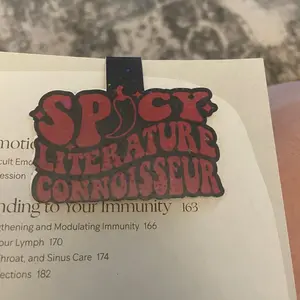 “Spicy “ magnetic bookmark