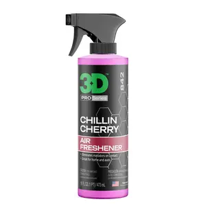 3D Water Based Odor Eliminator | Made in USA | All Natural | No Harmful Chemicals |Air Freshener (Chillin Cherry Scent)