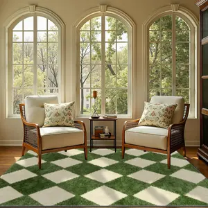 Velvet soft and comfortable patterned printed carpet, Decorative Area Rug, suitable for multiple scenarios, available in various sizes, soft and non-shedding.