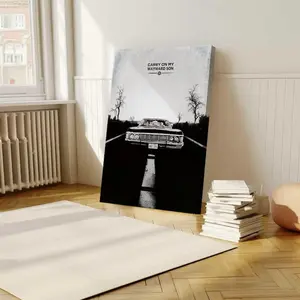 Supernatural Movie Posters, Wrapped Poster, Wall Art, Room Decoration, Retro Aesthetics