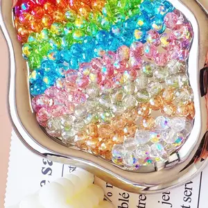 Chris-A4-Shining Crystal Glass Beads Bags