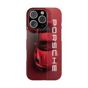 Sleek Porsche Slim Phone Case - Perfect Gift for Car Enthusiasts Full Series iPhone X to iPhone 17 Premium Aesthetic Protection
