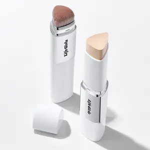 Life Girls Lightweight Long-Lasting Foundation Stick, Dual-Ended with Brush, Natural Finish, Flawless Finish, Portable Makeup, Perfect Skin Tone, Concealer, Complexion Stick