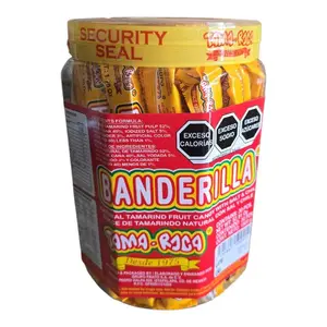 Banderilla Tama Roca- 30pcs Or Pellizcos  Natural Tamarind Fruit Candy With Salt and Chili Mexican candy Chewy Gummy Treats Chewable Gummies