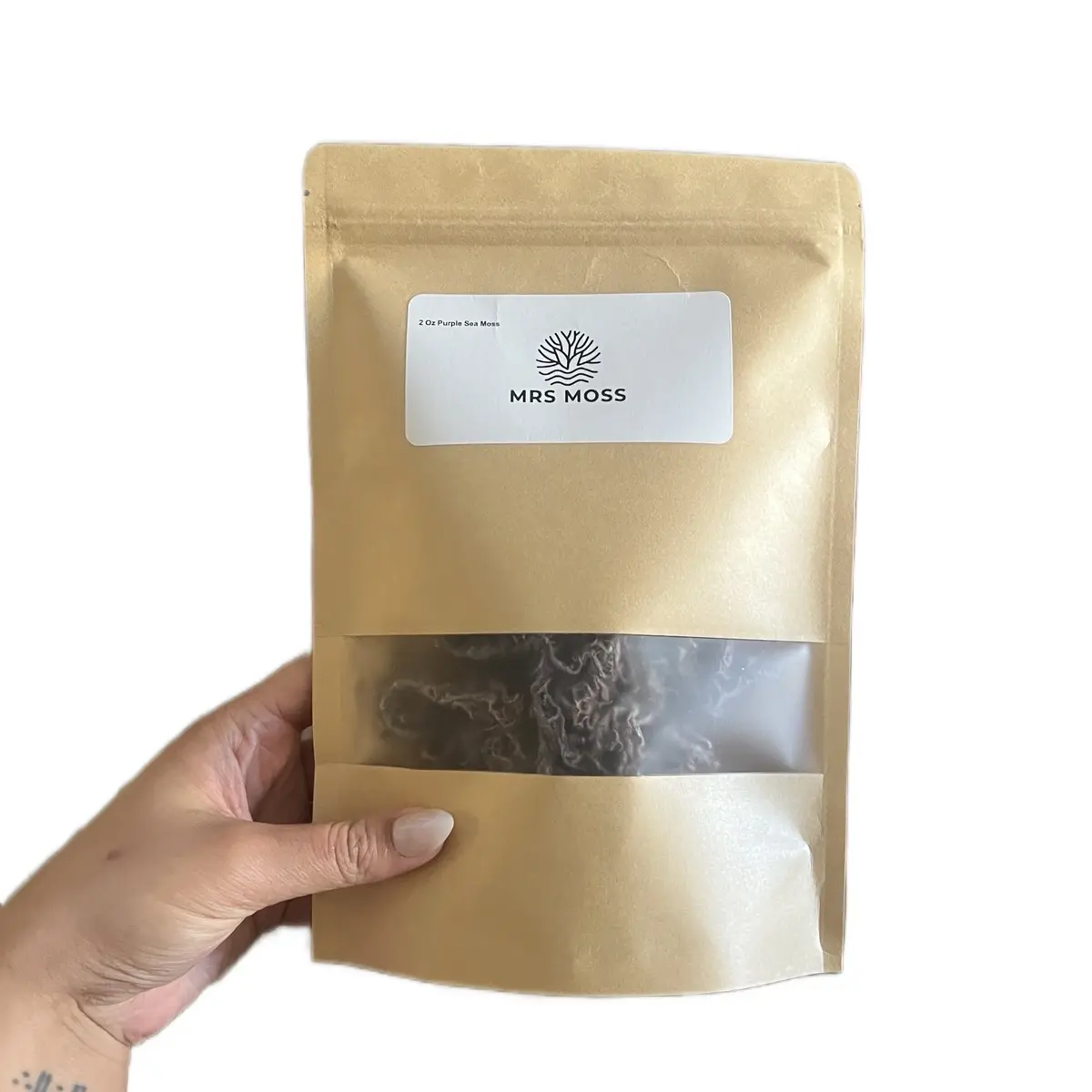 Organic Wild-Crafted Purple Sea Moss