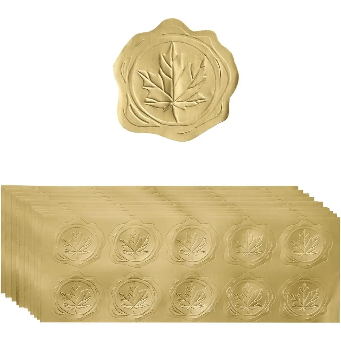 Gold Maple Leaves