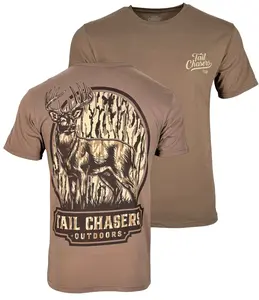 Tail Chasers Men’s T-shirt Deer Camo