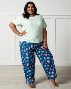 Beachcomber - Tall PJ Pants - Shoreline Blue