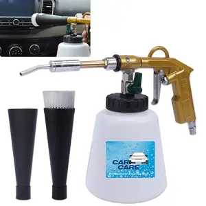 Tornado Car Interior Cleaning Gun, Pneumatic Blower, Handheld Air Blaster, Foam Cleaner, Ideal for Cars, Carpets, Gardens