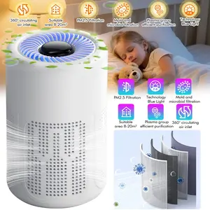 Multifunctional Air Purifier with Filter & Aromatherapy Tablets