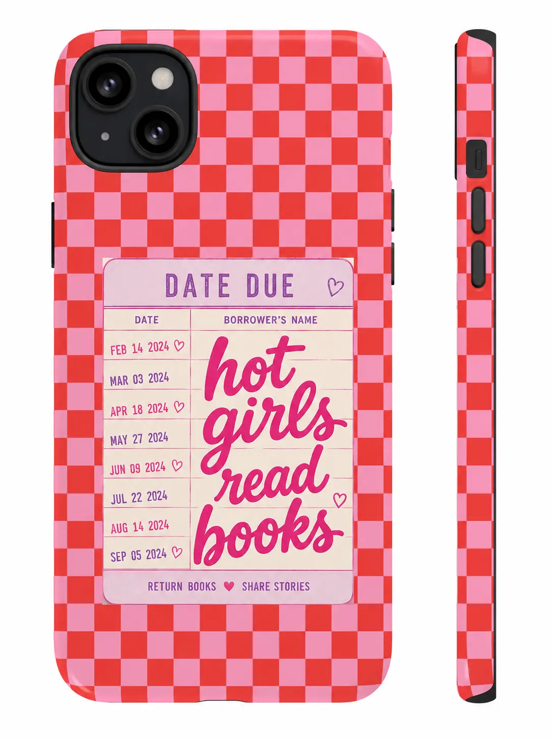 Word Based Book Lover Phone Case with MagSafe | BookTok Aesthetic | Reader Gift | Wireless Charging Compatible | Designs by Wendy Owens  iPhone 13 through 17 Pro Max & Air and Samsung Galaxy S26 (Copy)