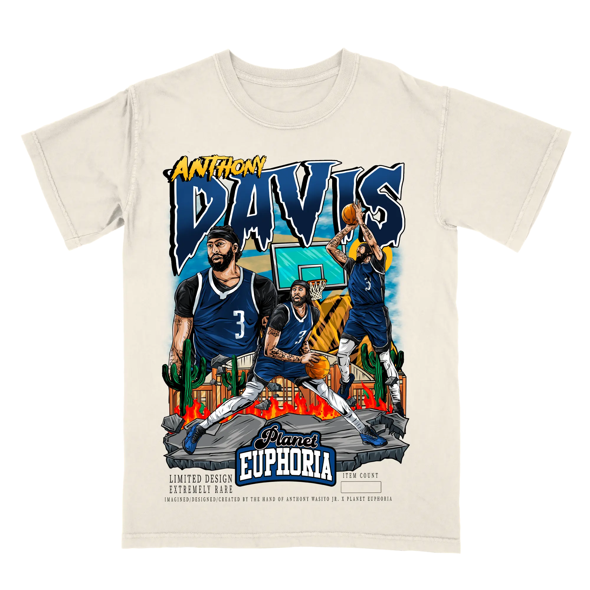 Anthony Davis Tee 90s Unisex Streetwear adult and Youth Tee - Retro Vibe, Bold Style