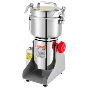 VEVOR 500g Electric Grain Mill Grinder, 2000W 28000RPM High Speed Spice Corn Dry Grinding Machine, Stainless Steel Pulverizer Powder Machine for Dried Grains Coffee Beans Spices Nuts (270 Swing Type)