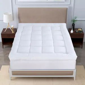 4" Mattress Topper Twin And King Size Mattress Topper Comfortable Firm Mattress Bed Topper for Enhanced Sleep Comfort
