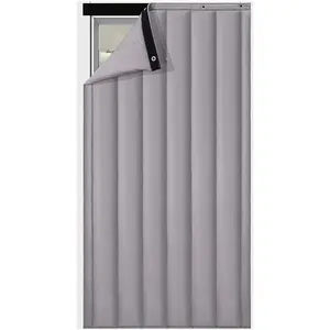 Thermal Insulated Door Curtain,Winter Doorway Cover Screen, Soundproof Blanket,  Curtains,tapestry Windproof  Warm Cold Protection,for Living Room Garage Front Door Patio Kitchen