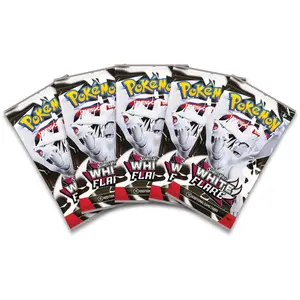 5x White Flare Booster Packs - Pokemon TCG
