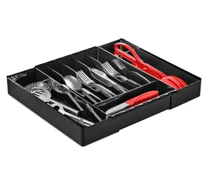Sorbus Medium Expandable Drawer Storage/Silverware Organizer