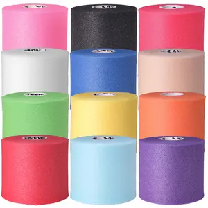 Cannon Sports Pre Wrap Foam Underwrap - 12 Pack, 2.75" x 30 Yards Per Roll (360 Total Yards) - Athletic Underwrap for Sports Tape, Training & Exercise, Assorted Colors