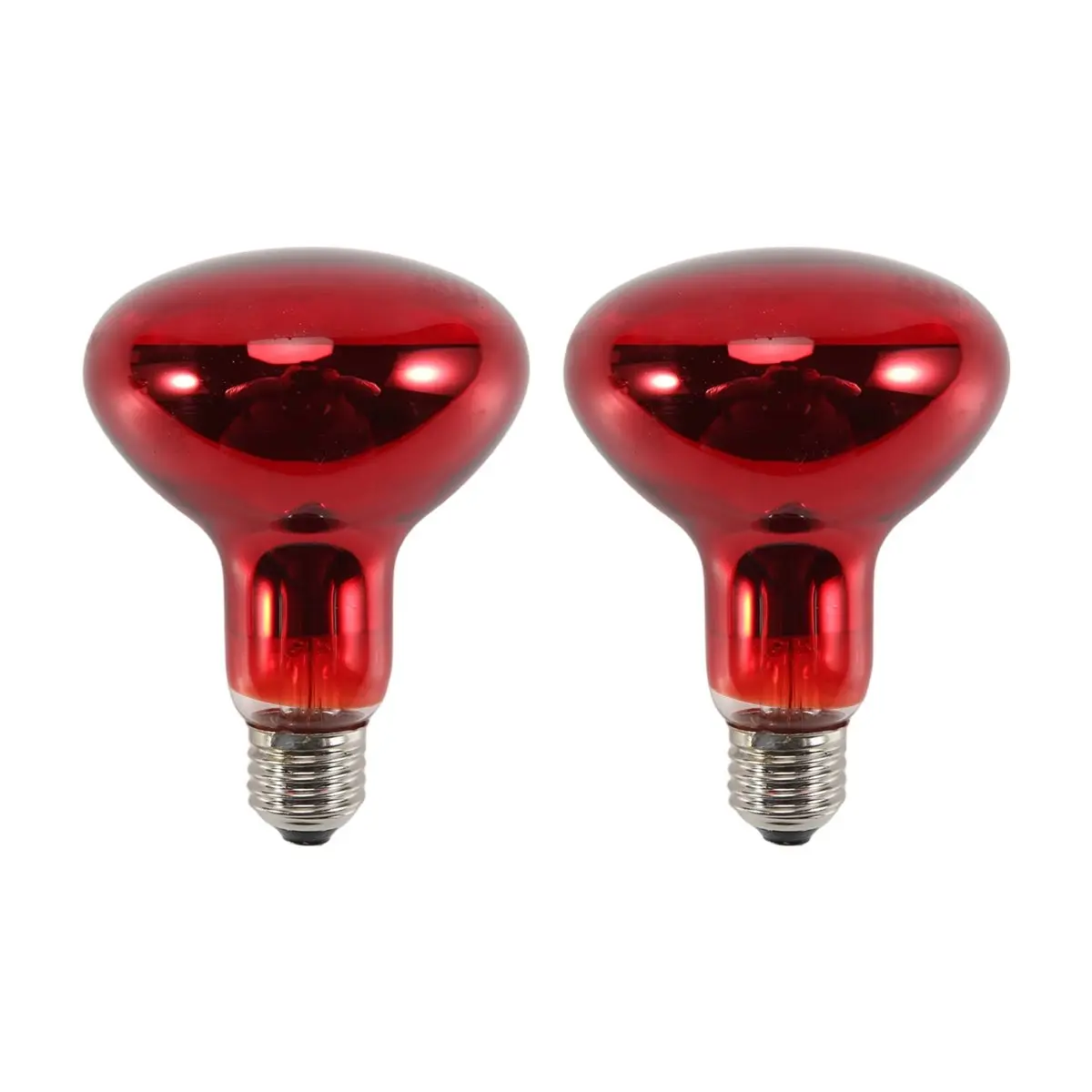 2 Pack 100W Reptile Heater Bulbs, Amphibian Infrared Sunning Bulbs, Reptile Heater Bulbs ForTurtles, Lizards and More.