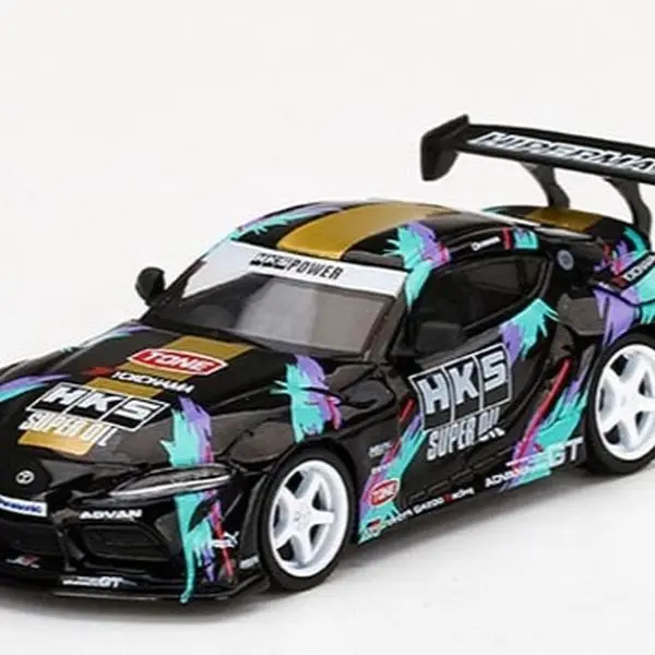 Mini GT 2022 Tokyo Auto Salon Black Toyota GR86 HKS TYPE R Diecast Model Car, 1/64 Scale Collectible Diecast Toy #1005, Model Cars, Diecast Toys