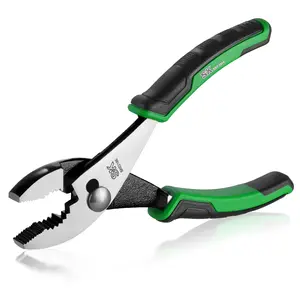 #fathersdaygift SK 6-Inch Slip Joint Pliers, High Carbon Steel, Ergonomic Anti-slip Handle for Comfortable Grip