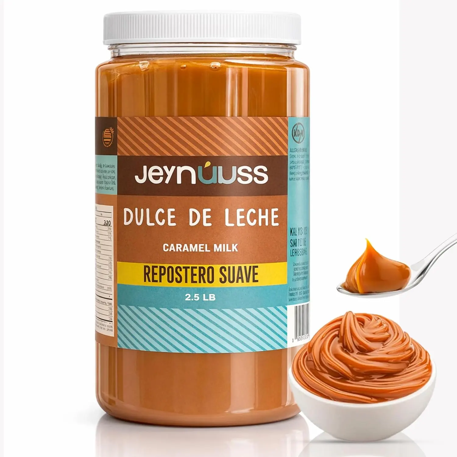 Premium Dulce de Leche Repostero Soft for Cakes 2.5 LB Creamy Caramel Spread Perfect for Desserts Baking Caramel Spread Authentic