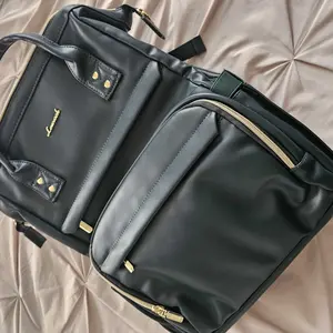 【Valentine's Day Gift】LOVEVOOK Vegan Leather Laptop Backpack with USB Port for Women - College,  Business, Work, Teacher, Travel, School Backpack,TikTokShopJumpstartSale