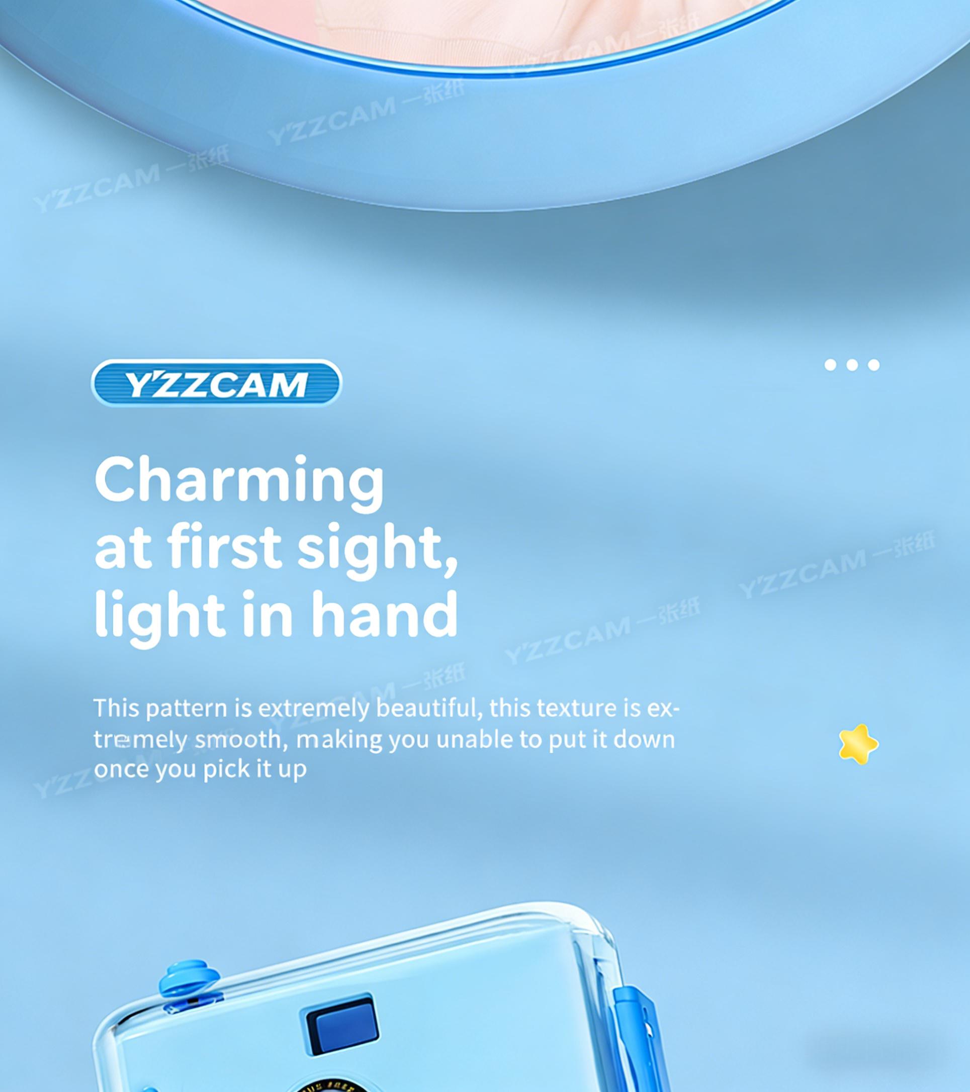 Film Camera: Point-and-Shoot Mini Retro Film Camera, Waterproof, Non-Instant, Creative Gift for Students and Instagram