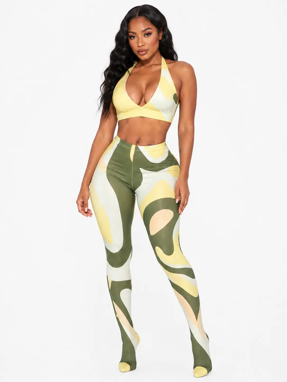Olive Muse Sculpt Leggings
