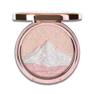 TruthKey "Potato Mousse" Highlighter Powder Palette - 3-Pack for Day to Night Glow, Cruelty Free & Vegan, Long-Lasting Formula, Creamy Texture, No Glitter Fallout, Tri-Color Patchwork One Plate, Multiple Uses Nude Glow Makeup Compact