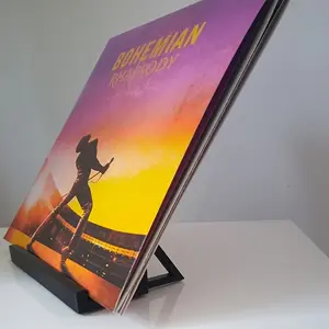 1 pc vinyl records storage, display rack, for storing and displaying your favorite LPS.