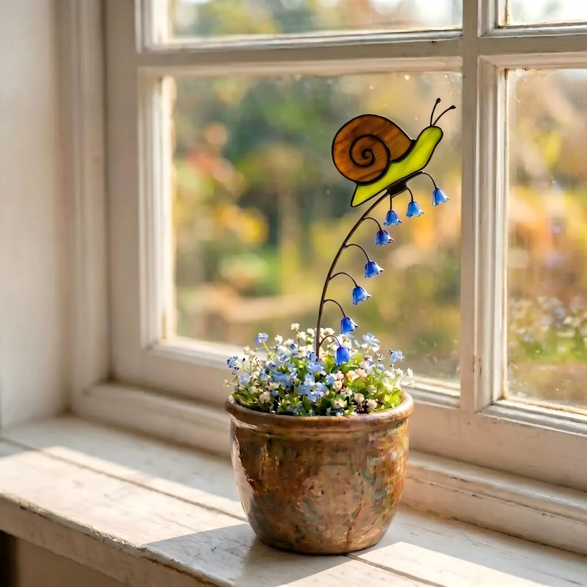 Magical Fairy Blossom Garden Stake  Add a Touch of Enchantment to Your Yard with Whimsical Flower Fairy Decor, Metal Garden Art for Lawn, Patio, Backyard & Cottagecore Outdoor Spaces