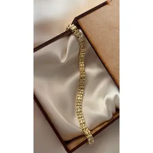 Gold Nugget Bracelet