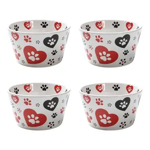 Temp-tations Seasonal Set of (4) 18-oz Cereal Bowls