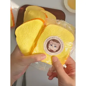 Squishy Toast Bread - Squeeze Away Your Worries with a Slice of Happiness