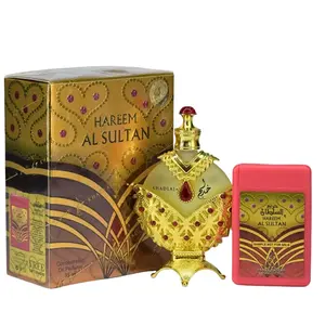 Hareem Al Sultan Gold CPO-35Ml (1.1oz) With Free Gift Spray EDP - 20ml (0.7oz) By Khadlaj - The Original Fragrance Oil Perfume Scented Scent Scent