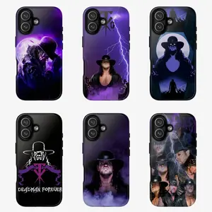 6 Styles The Und3rt@ker WWE Phone Case, Vintage Wrestling Aesthetic Phone Case, D3adman Inspired Design, Dark Gothic Cover, Fan Gift Idea 6