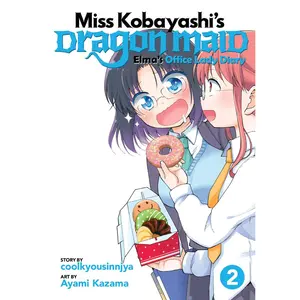 USED-Miss Kobayashi's Dragon Maid: Elma's Office Lady Diary Vol. 2 by Coolkyousinnjya (Paperback)