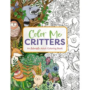Color Me Critters: An Adorable Adult Coloring Book (Color Me Coloring Books) Paperback – Coloring Book, July 5, 2022
