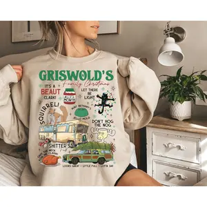 Griswold Christmas Sweatshirt, Griswold Co Sweater, Christmas Tree Farm Shirt, Family Vacation Match, National Lampoon's Christmas Vacation