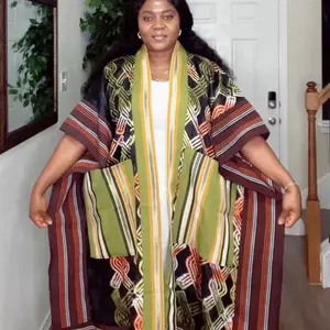 Brocade batik kimono